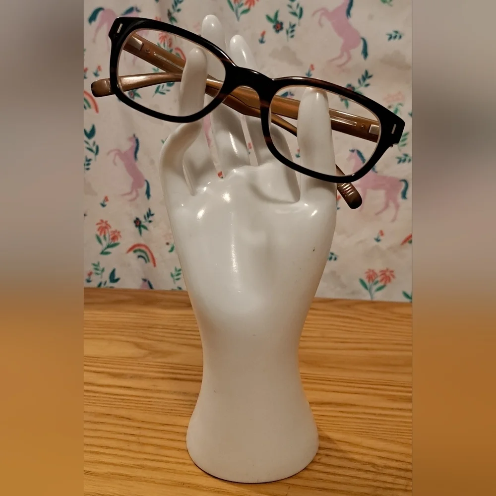 EUC Marius Morel 18801821M Mocha & Black Casual Neutral Reading Glasses Frame